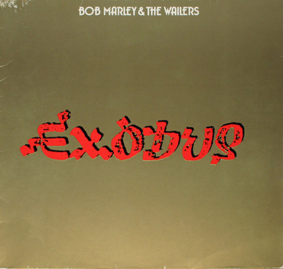 BOB MARLEY & THE WAILERS - Exodus (German Release) album front cover vinyl record
